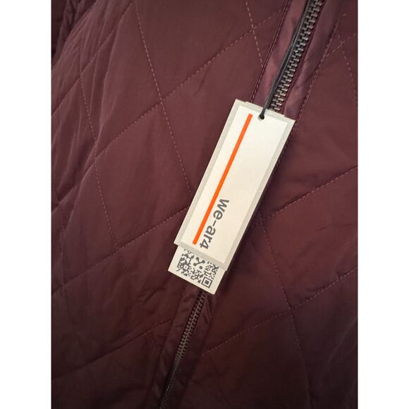 WE-AR4 Marroon Men’s Coat Large | 23″ Pit to Pit • 34″ Length • NWT - Picture 3 of 4